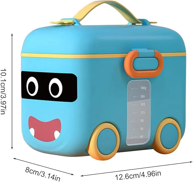 Baby bus milk powder container