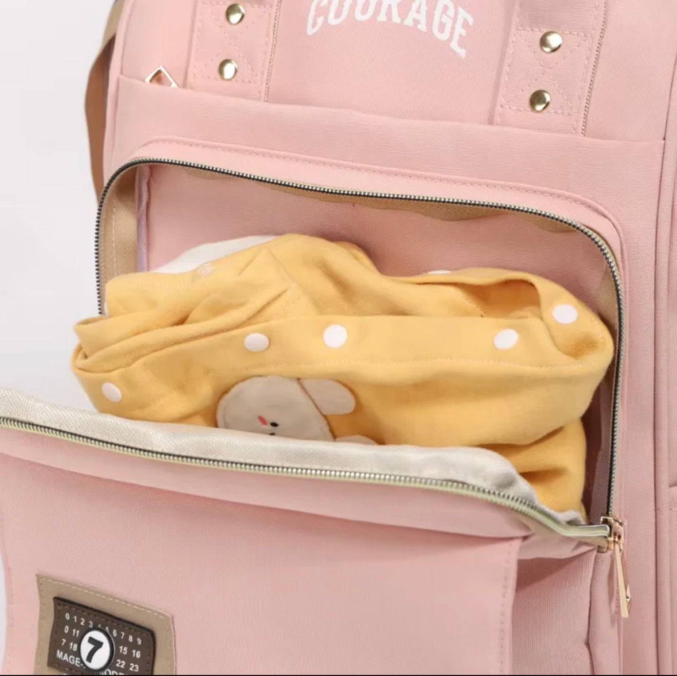 Baby Diaper Bag (Waterproof) Courage