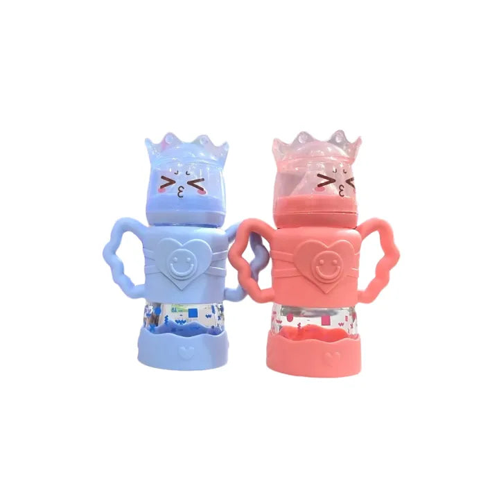 180ml Crown Baby glass feeding Bottle
