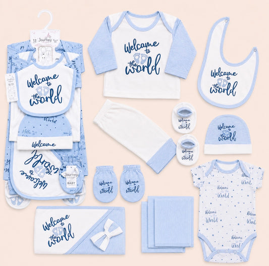 Welcome to the world 12 pcs starter set