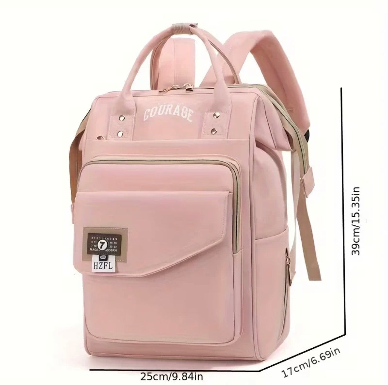 Baby Diaper Bag (Waterproof) Courage