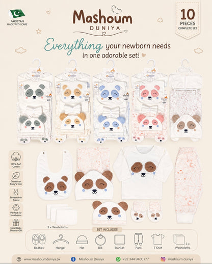 Panda theme song 10pcs starter set