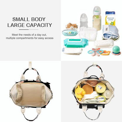 Small Diaper Bag Crossbody with Multi-Pocket
