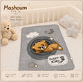 Sweet honey Baby Blanket - Grey
